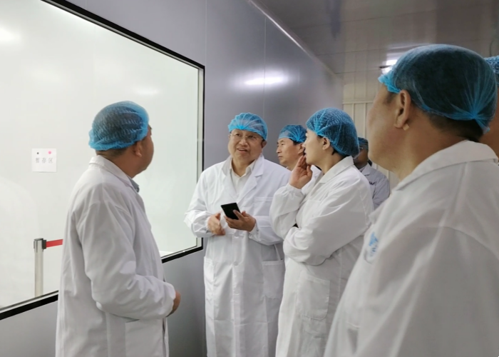 長春市政協(xié)及九臺區(qū)各級領導到訪萊沃醫(yī)療進行調研